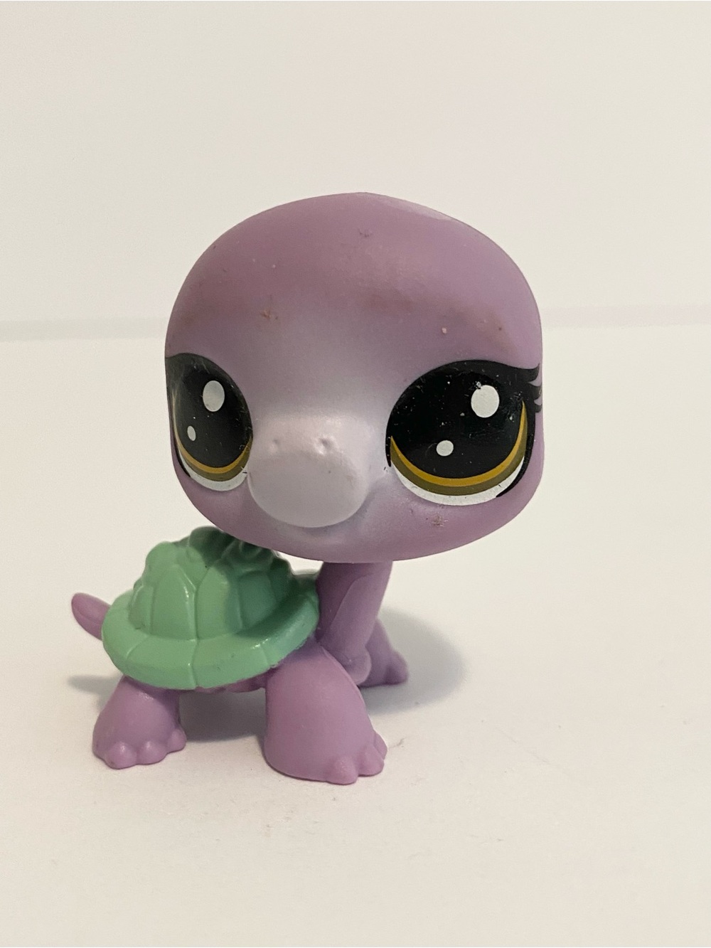 Littlest Pet Shop LPS # 2-53 Purple Turtle w Green Shell Animal Figure 4/$20 🛑